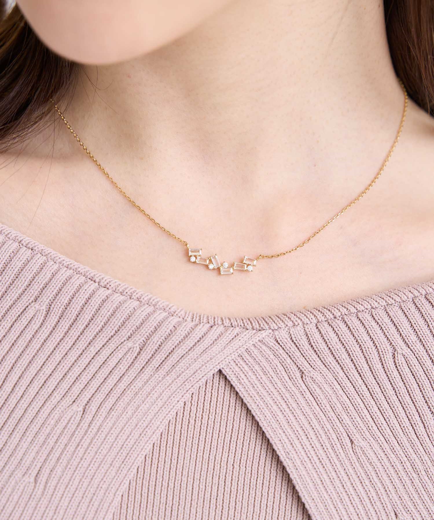ビジューラインネックレス | ネックレス | NOELA OFFICIAL WEB STORE