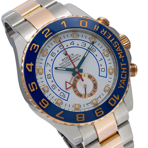 Buy Rolex Yacht-Master II 44MM 116681 White Dial Blue Ceramic