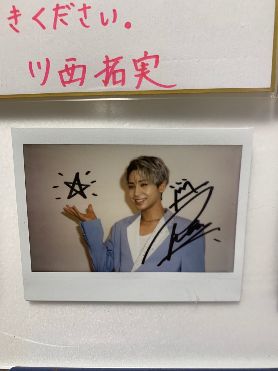 JO1】 1ST ALBUM「The STAR」発売記念展示川尻 蓮さんサイン、チェキ