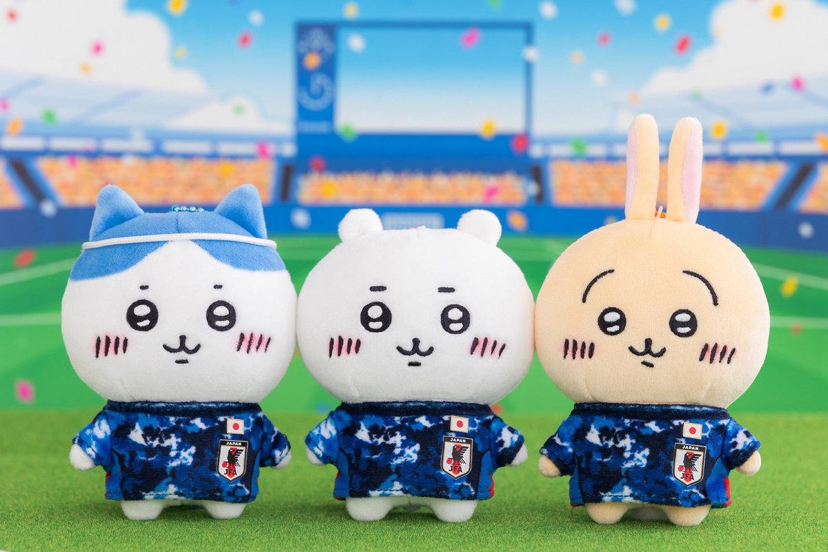 CHIIKAWA JAPAN／ サッカー日本代表ver.の #ちいかわ グッズ(一部除く
