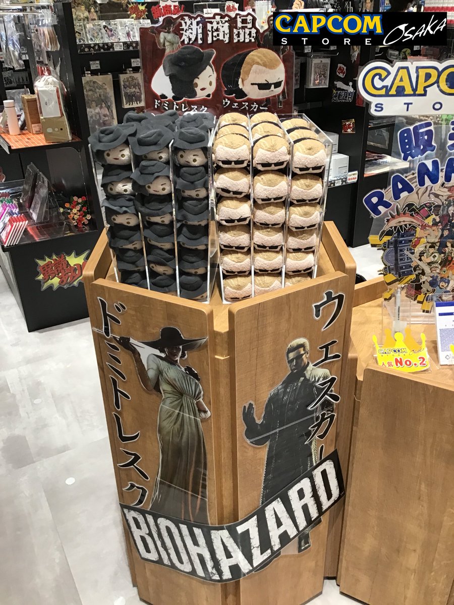 CAPCOM STORE TOKYO&OSAKA】 【新商品情報】 大好評のストアオリジナル