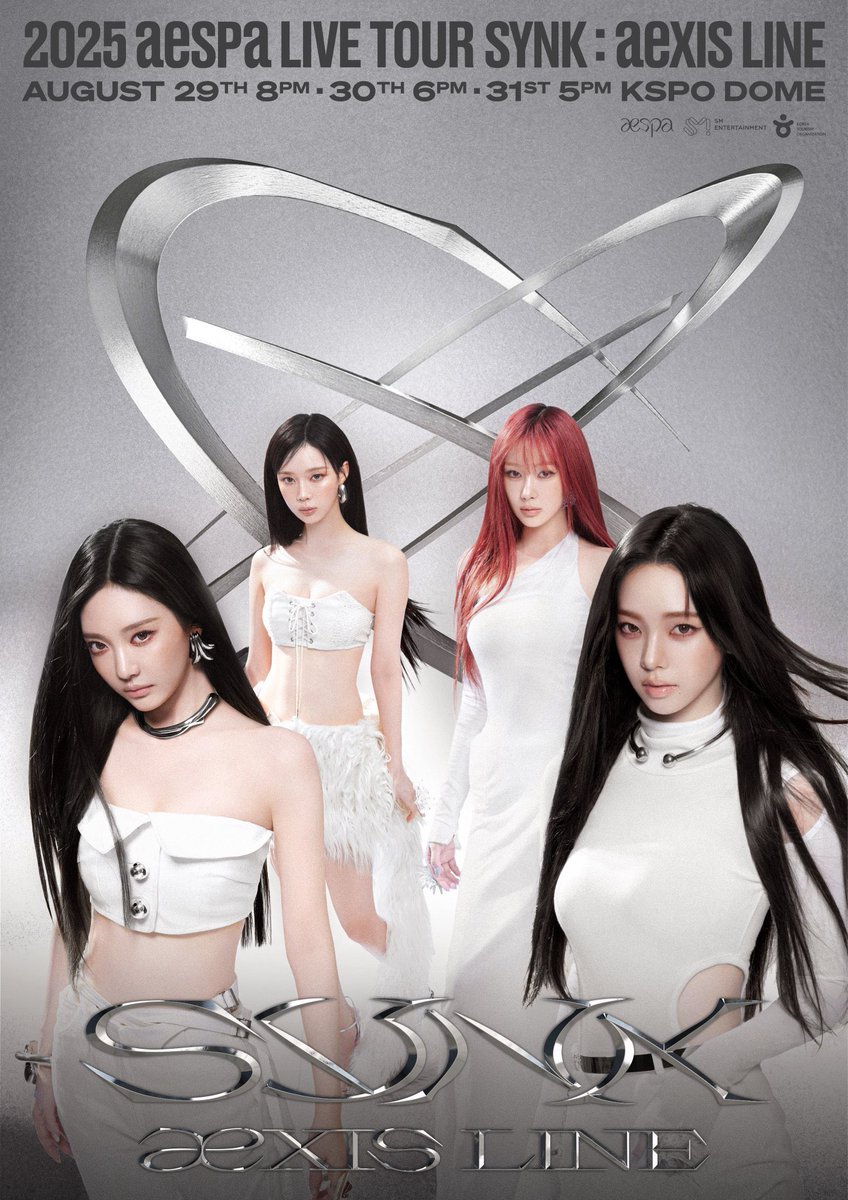 2025 aespa LIVE TOUR 'SYNK : aeXIS LINE' MD💜 ソウルコンのグッズ