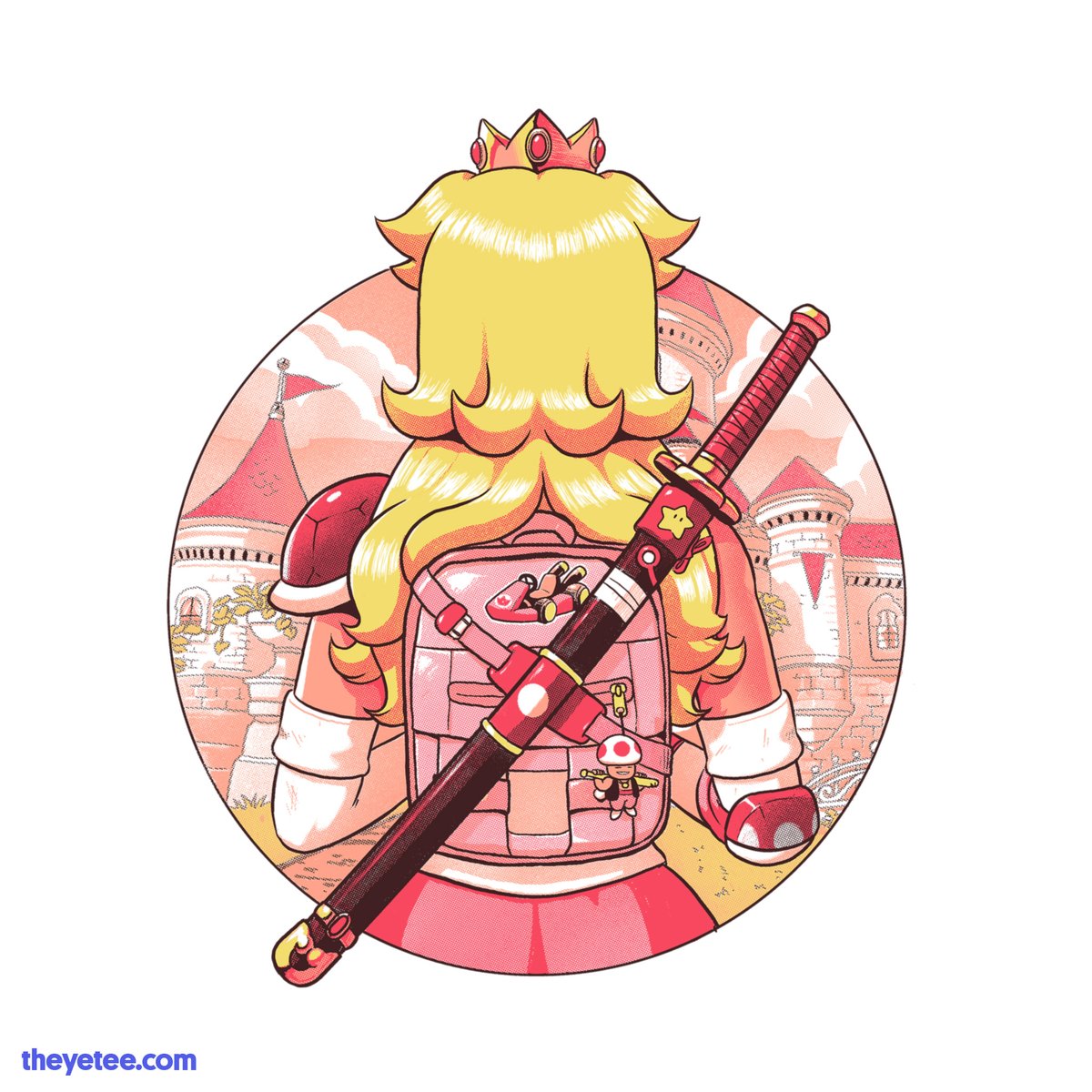 ピーチ姫 「This kingdom ain't gonna save itself. De」|The Yetee