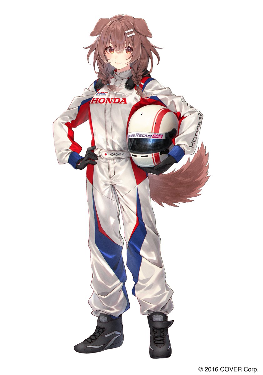 戌神ころね × #HondaRacingeMS ／ /  ＼ 描き下ろしイラスト公開