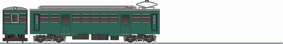 箱根登山鉄道 モハ2形 リバイバル塗装のペーパークラフト | ぺぱるねっと