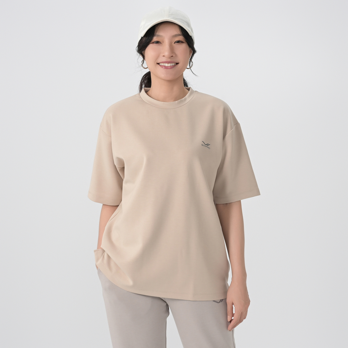 SIXPAD リカバリーウェア オーバーサイズTシャツ 男女兼用 シックス