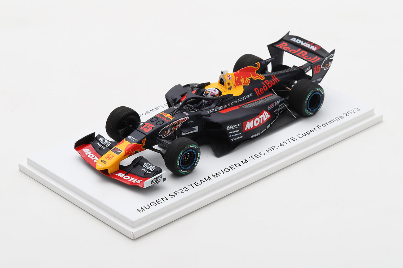 Spark SFJ002 1/43 MUGEN SF23 No.15 TEAM MUGEN M-TEC HR-417E Super