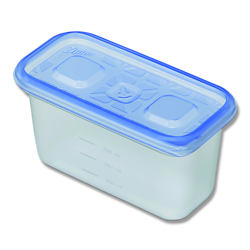 旭化成ホームプロダクツ ジップロックコンテナー 長方形 510ml 2個