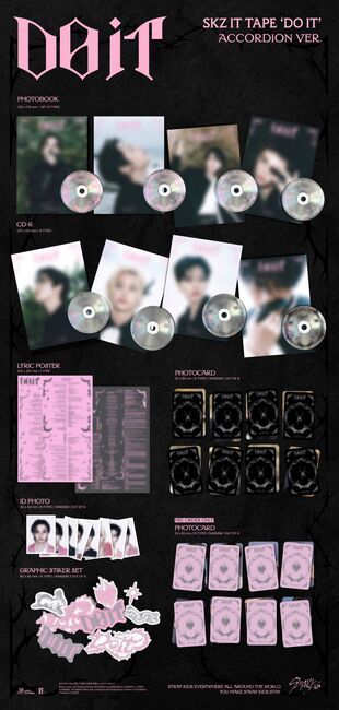 CDJapan : SKZ IT TAPE 'DO IT' (ACCORDION VER.) [Imported] w/ Bonus