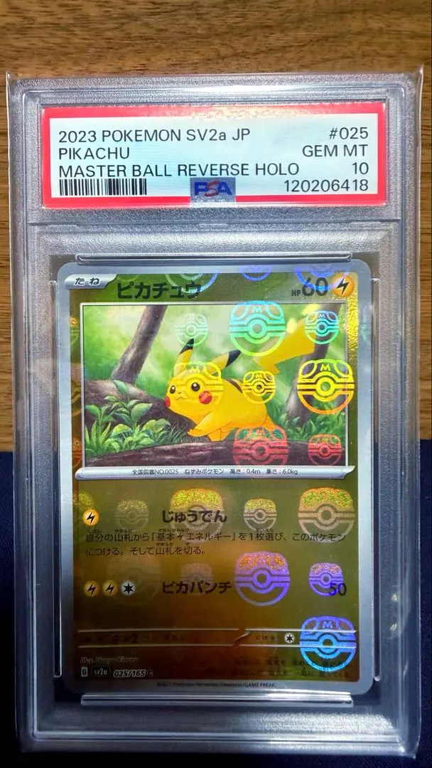 2026年最新】マスボ ピカチュウ psa10の人気アイテム - メルカリ