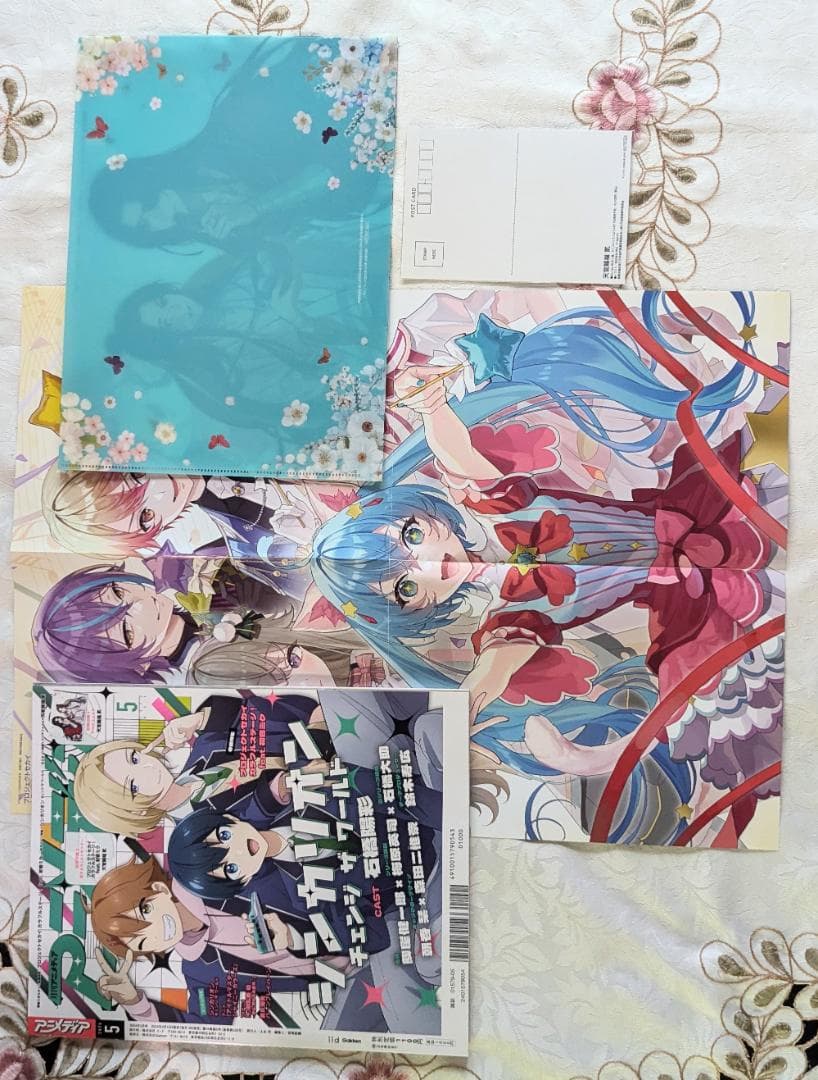天官賜福セット アクリルスタンド3点 クリアファイル ポスター カード