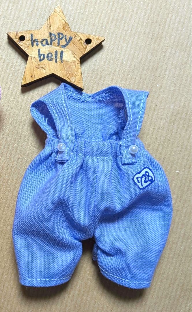 むらさき☆高橋くん なにわ男子 ちびぬい服 サロペット ぬい服 ちび
