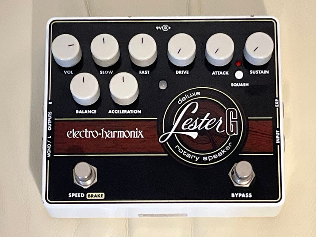 k*z様 Electro-Harmonix Lester G ギターエフェクター Electro-Harmonix Lester-G Deluxe Rotary Speaker Pedal Reviews