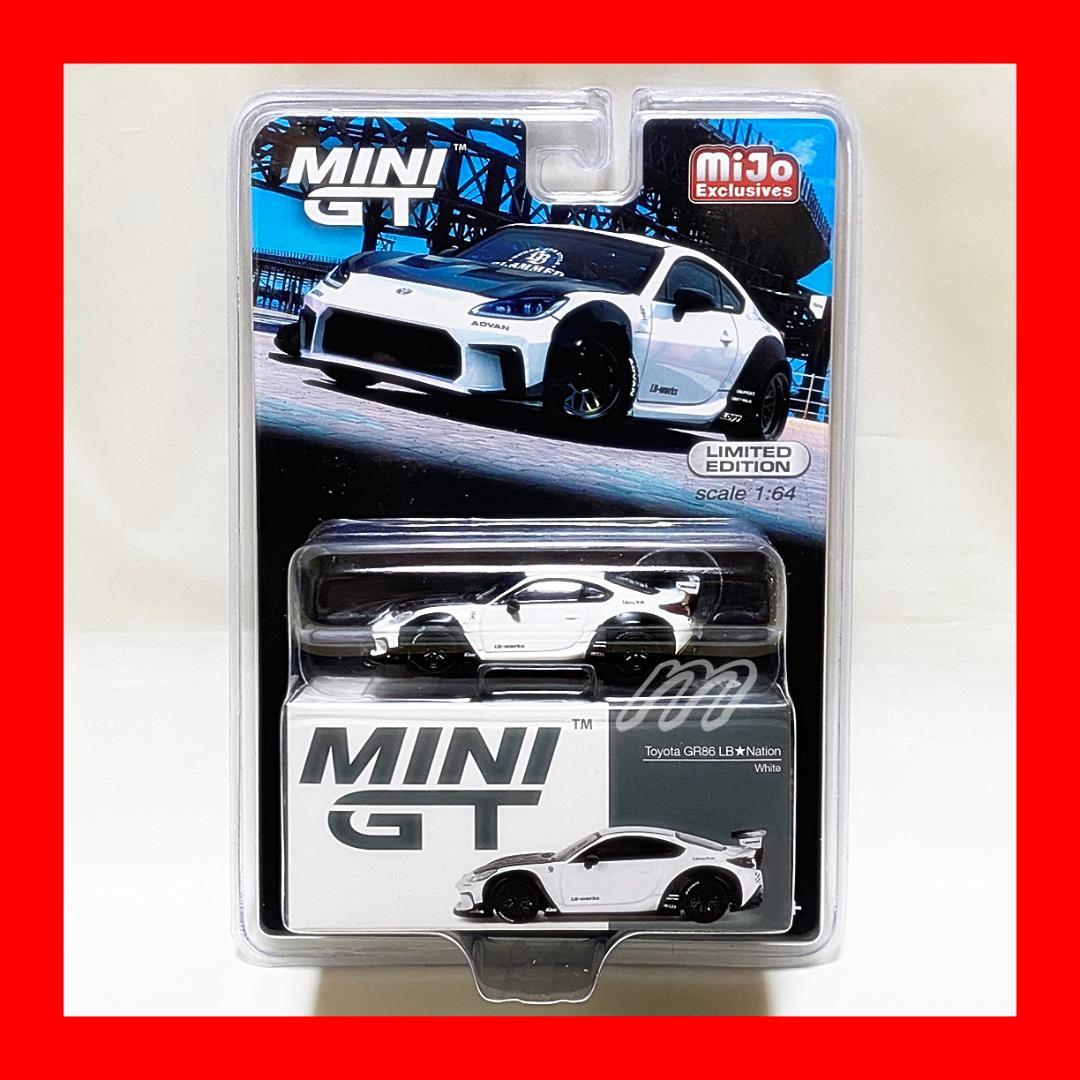 北米限定 MINI GT Toyota GR86 LB☆Nation ホワイト - メルカリ
