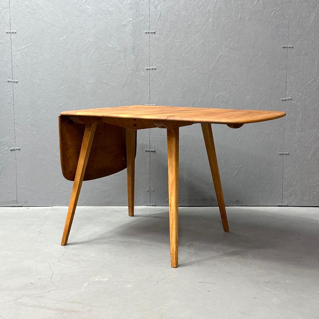 ERCOL(アーコール) レクタングル ドロップリーフテーブル (501) - メルカリ