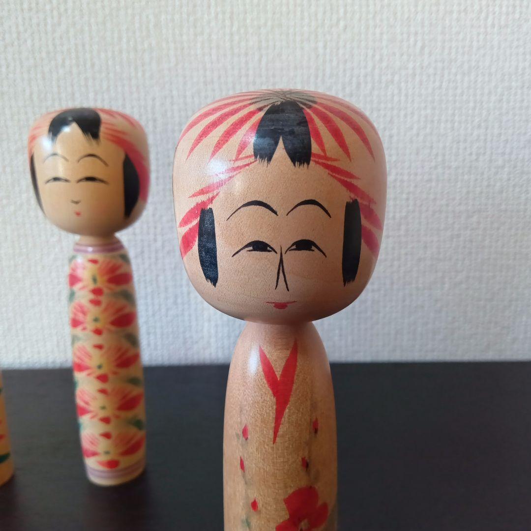 伝統こけし 作田隆/ 佐藤富治海/桜井良雄/吉右エ門 - メルカリ