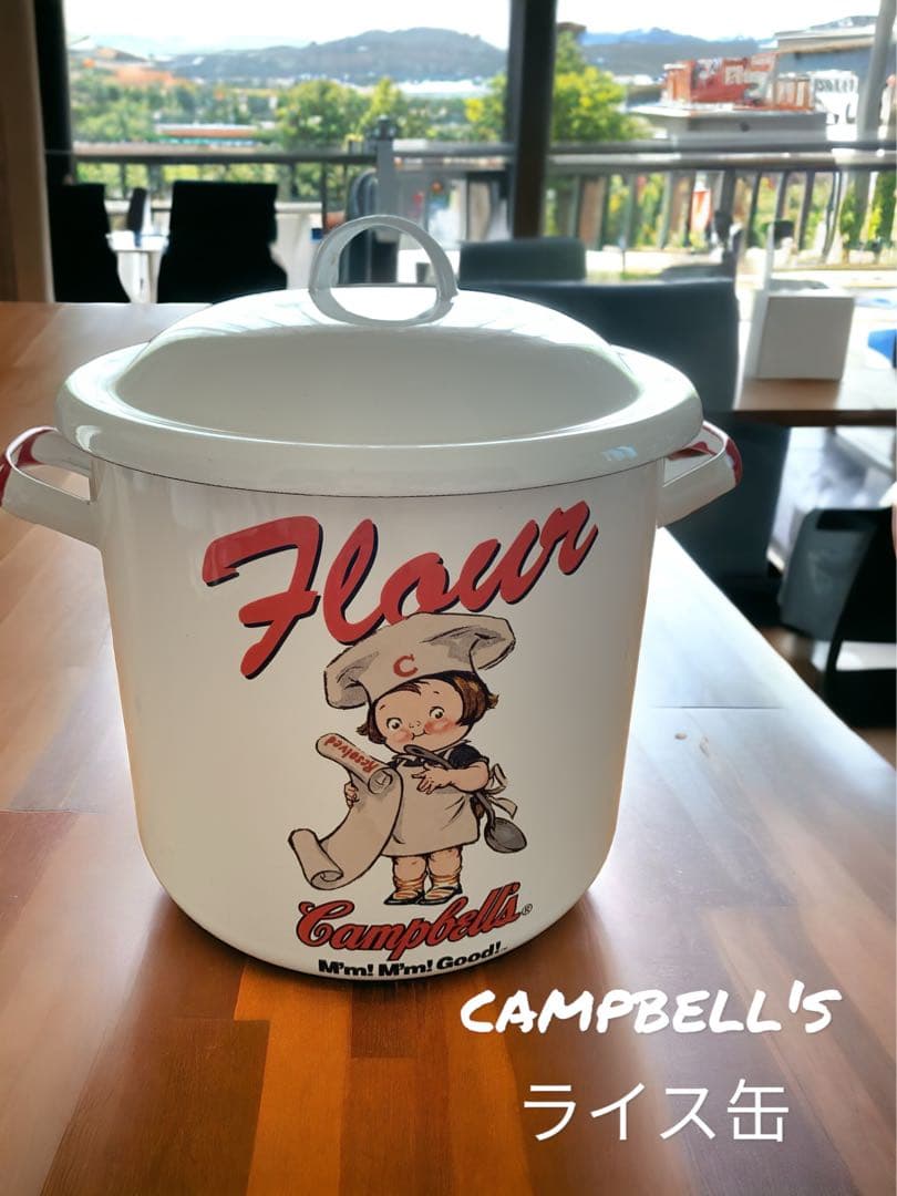 キャンベル☆レア☆ Campbell⭐︎campbell's ライス缶 キャンベルのフリマアイテム一覧