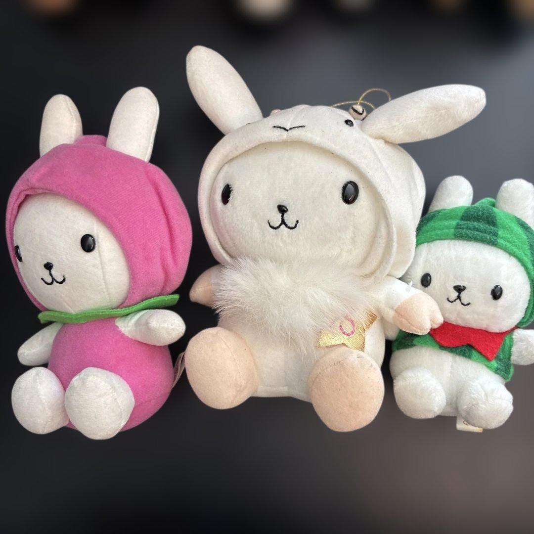 左下！平成レトロうさずきんぬいぐるみ 12体セット - メルカリ