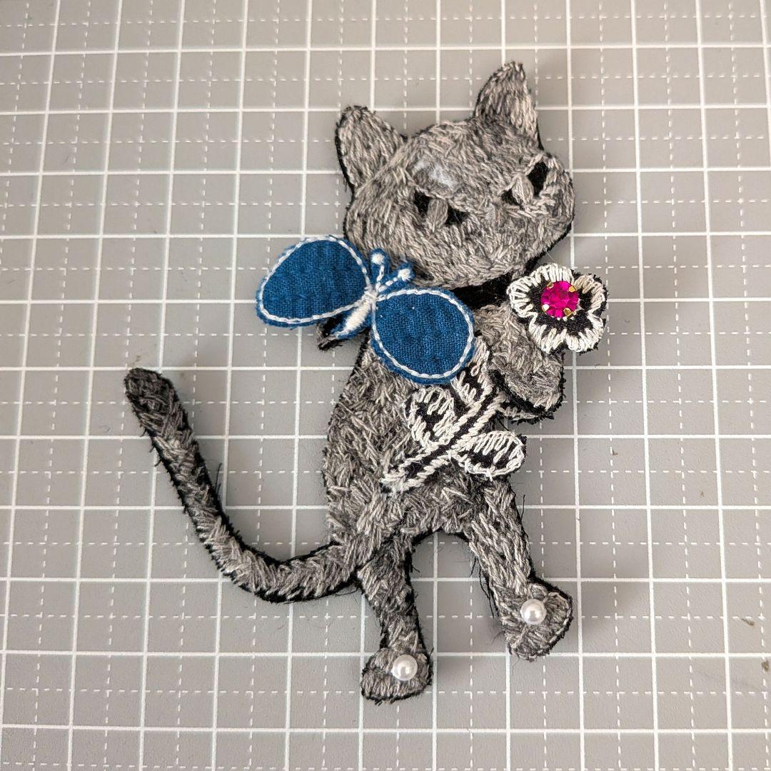 c28 ミナペルホネンアクセサリーブローチハンドメイド - メルカリ