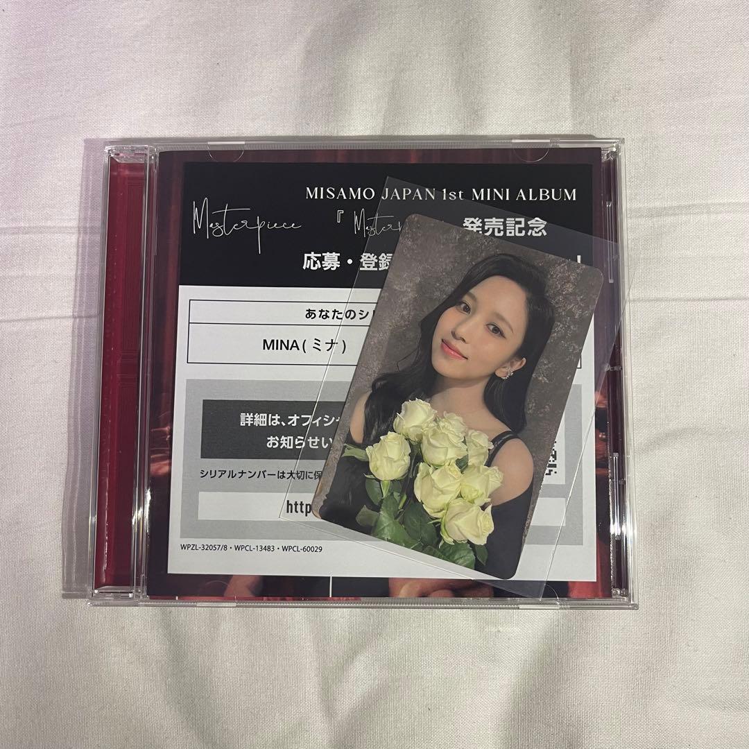 ミサモ ハイタッチ トレカ 通常盤 ミナ MINA Masterpiece お花 twice