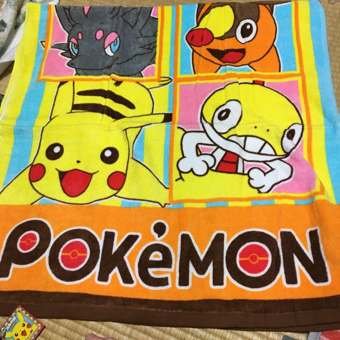 ポケットモンスター ベストウィッシュ バスタオル - メルカリ