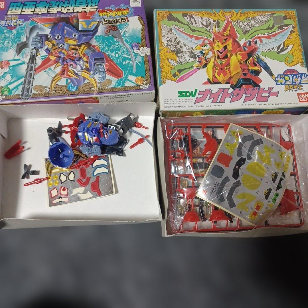 BB戦士 ガンダム sd戦国伝 プラモデル ジャンク 大量 レトロ 24箱