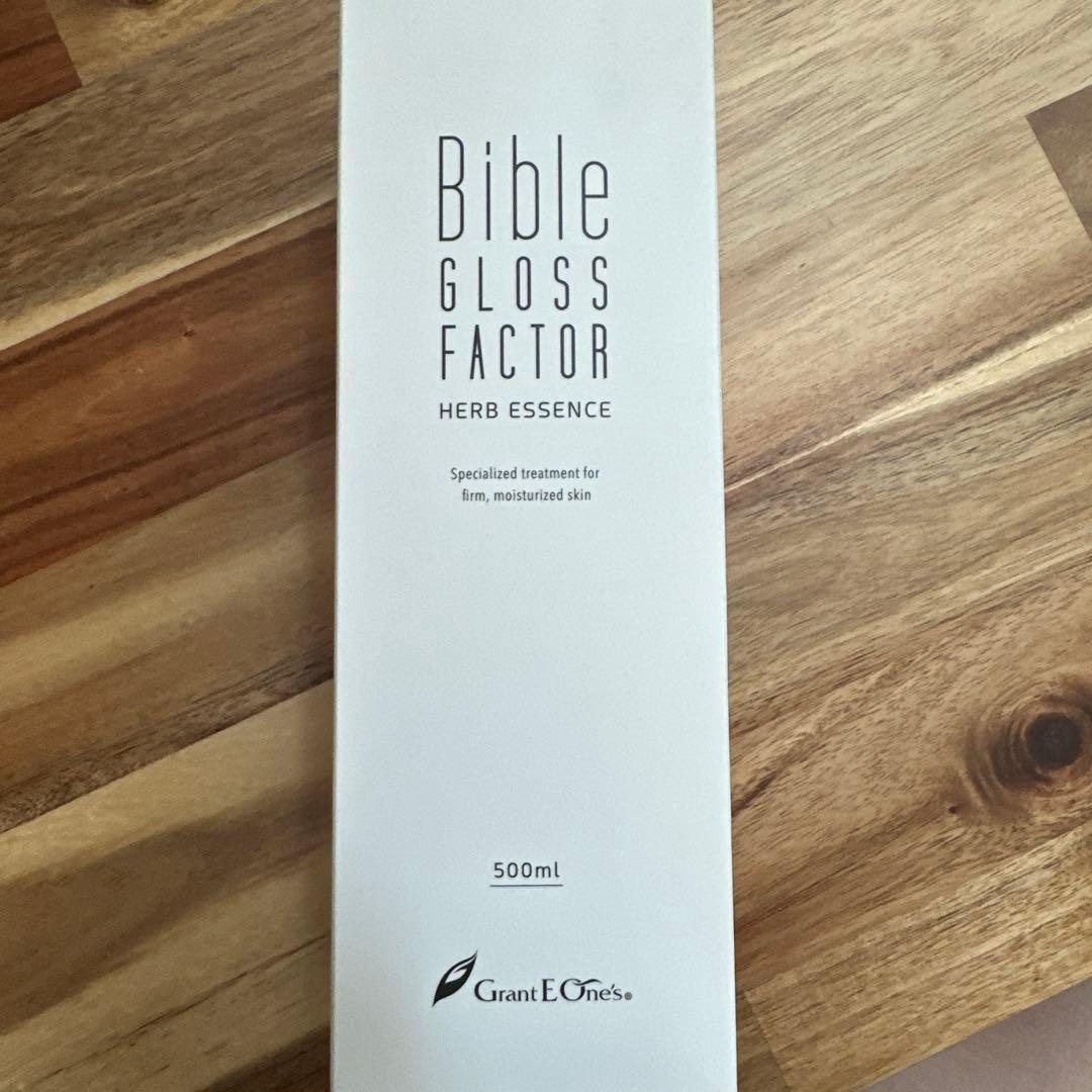 美容液 Bible Gloss Factor Herb Essence 500ml 楽天市場】【正規品】Bible GLOSS FACTOR バイブルグロスファクター
