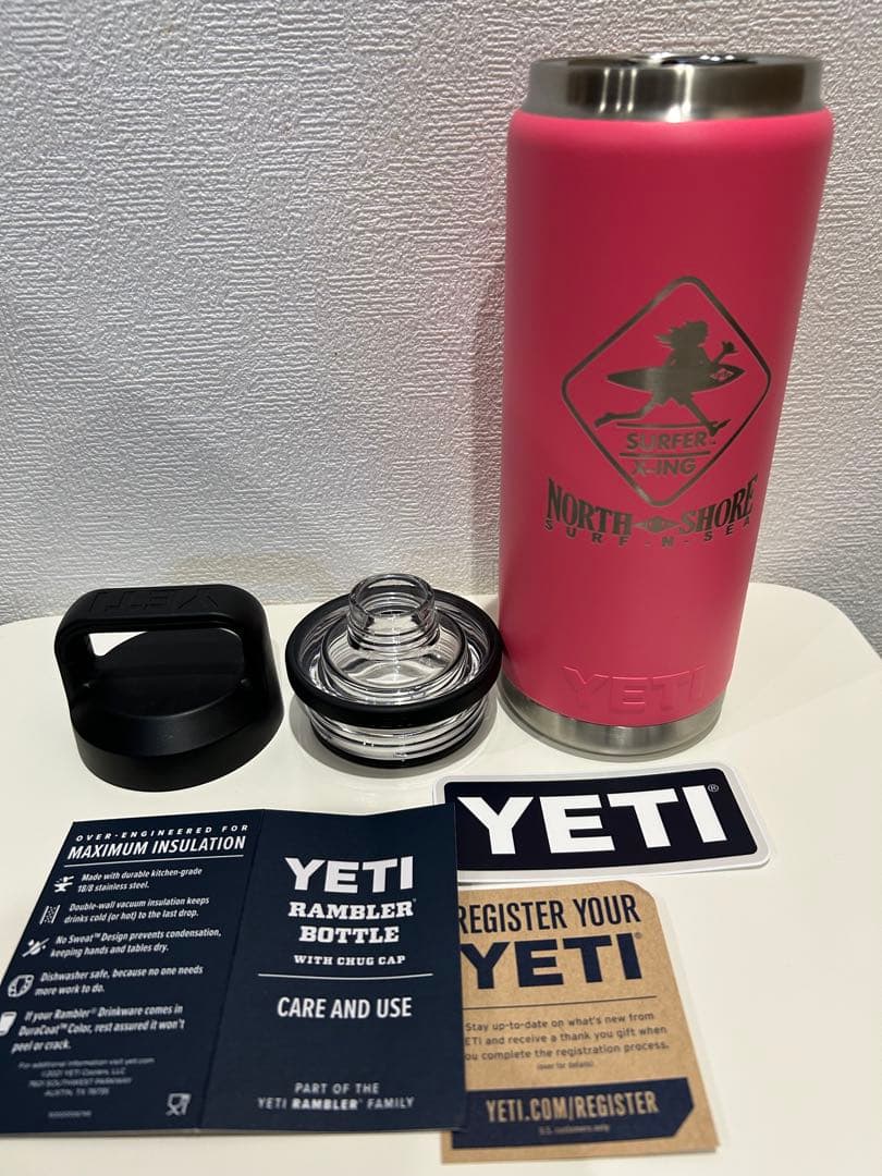 新品】YETI サーフアンドシー タンブラー ピンク ハワイ限定 26oz