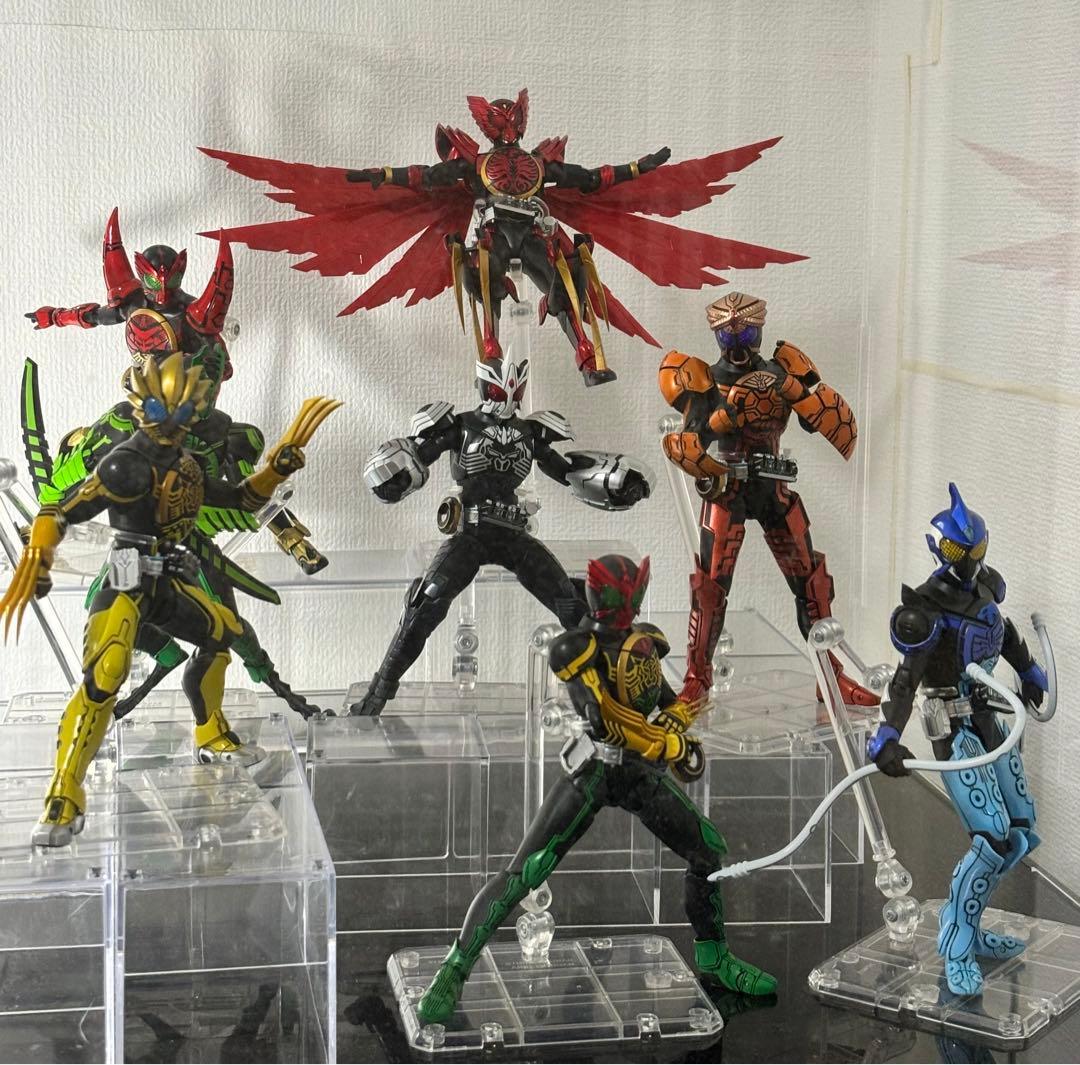 S.Hフィギュアーツ 真骨彫　仮面ライダーオーズ　8点セット レビュー】S.H.Figuarts（真骨彫製法） 仮面ライダーオーズ 亜種コンボ