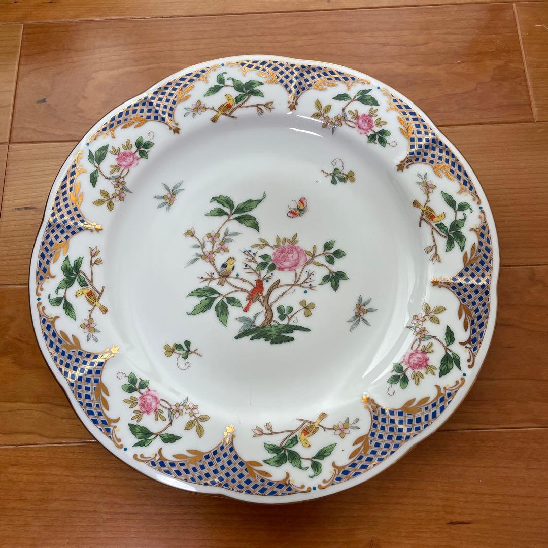 Ashford  Garden 皿 8948 ５枚 7136☆アッシュフォード□Ashford□プレート□4枚セット□大皿□皿