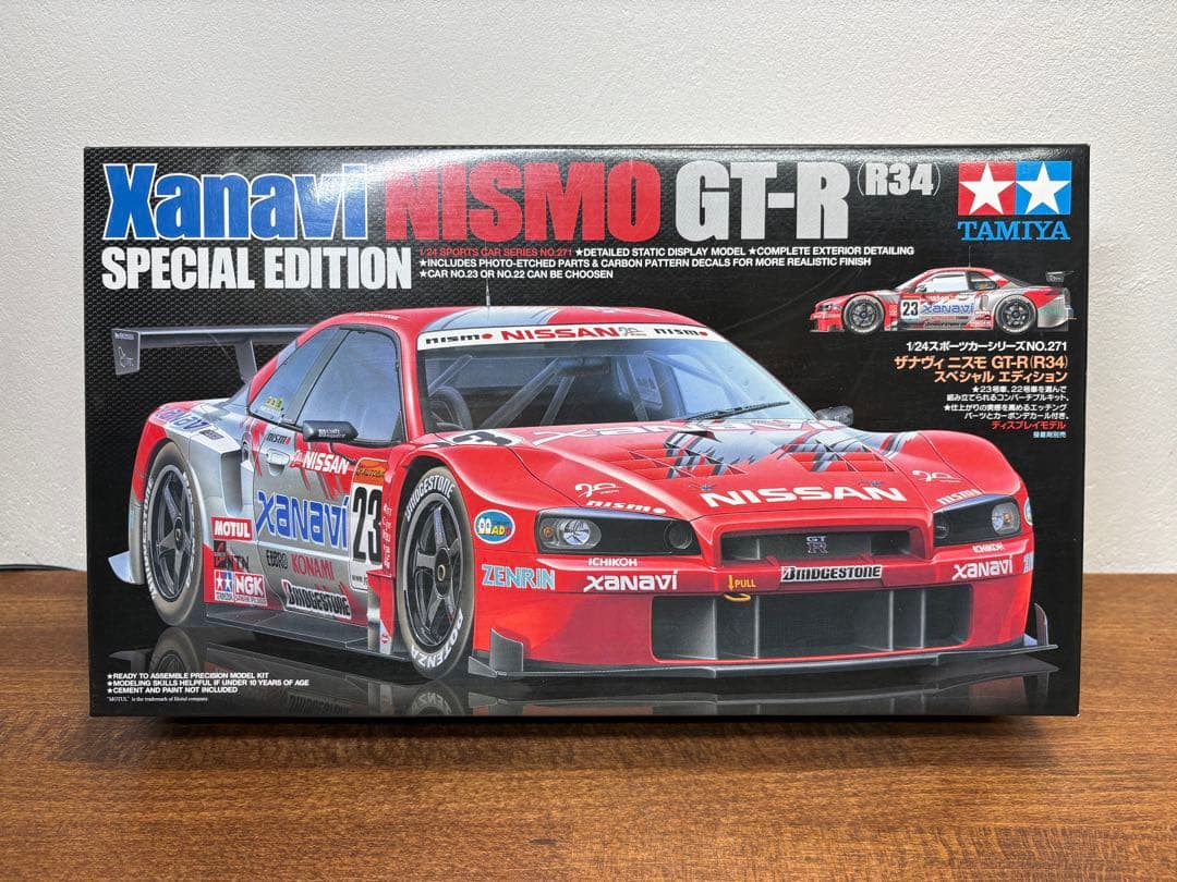 タミヤ 1/24 ザナヴィ ニスモ GT-R (R34) スペシャルエディション 楽天市場】1/24 スポーツカーシリーズ ザナヴィ ニスモGT-R(R34