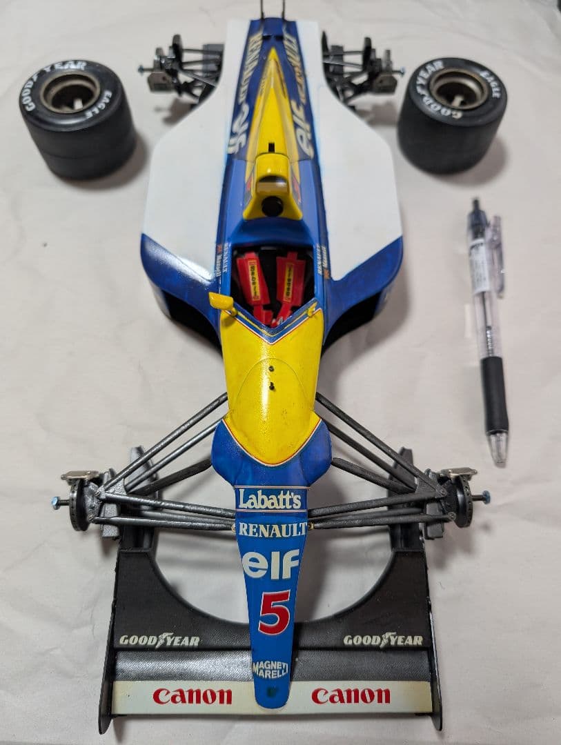 タミヤ1/12ウィリアムズルノーFW14組み立て済ジャンク 2026年最新】fw14 タミヤの人気アイテム - メルカリ