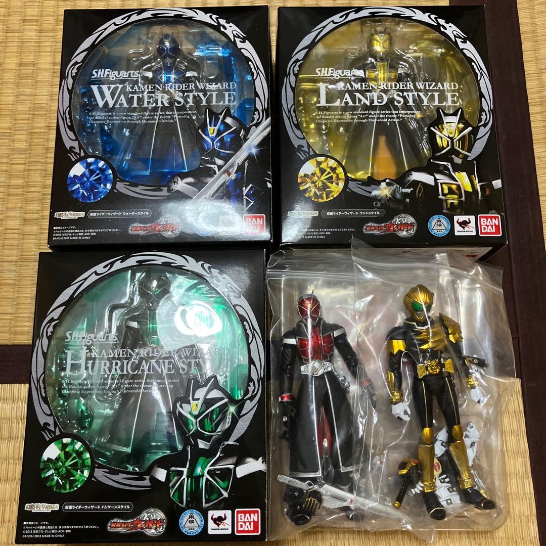 仮面ライダー ウィザード S.H.Figuarts 5点セット