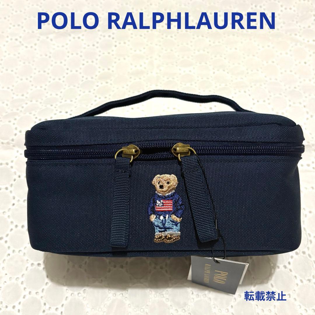 未使用タグ付き　ポロラルフローレン　ポロベア ランチバッグ POLO RALPH LAUREN（ポロ・ラルフローレン） ポロベア トートバッグ