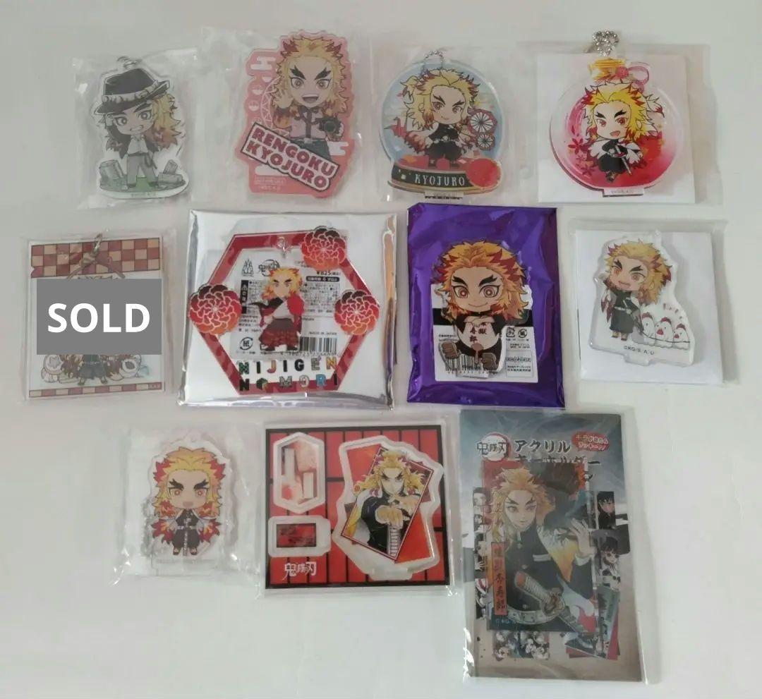 鬼滅の刃 煉獄杏寿郎 アクリルグッズ まとめ売り 鬼滅の刃 アクリルブロック “HEROES
