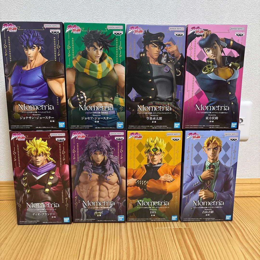 ジョジョの奇妙な冒険Mometriaフィギュアセット。 全8種。 - メルカリ