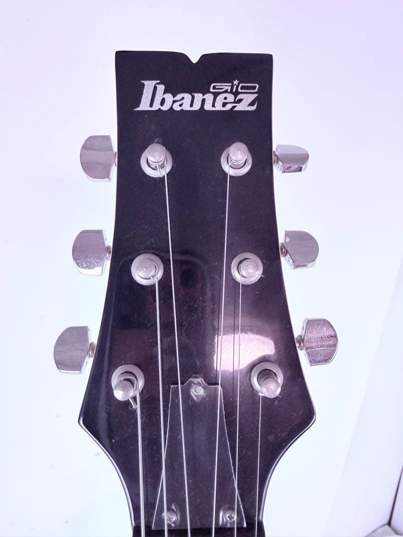 Ibanez GAX50 Gio エレキギター 白 純正ケース付 - メルカリ