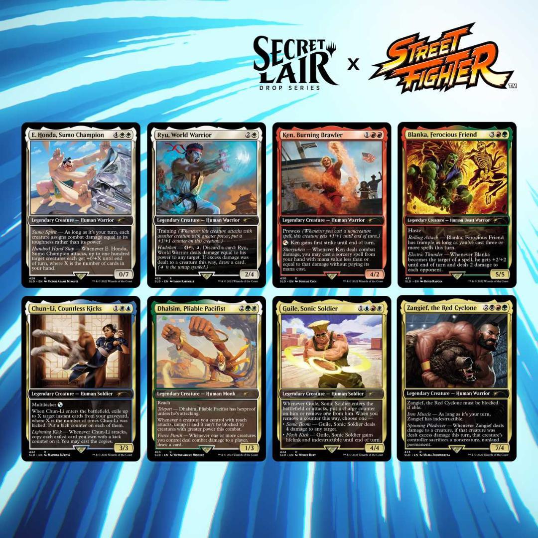 マジック：ザ・ギャザリング Secret Lair x Street Fighter MTG Secret Lair x Street Fighter Non-Foil Edition SEALED | eBay