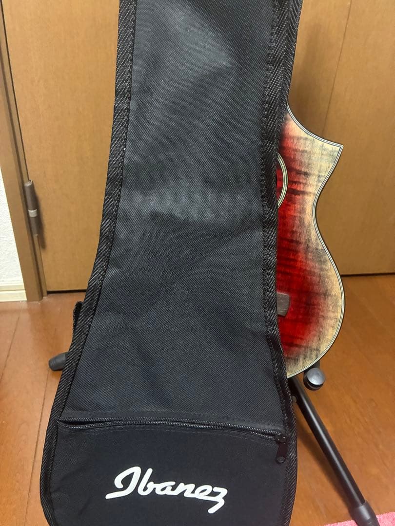 Ibanez アコースティックピッコロギター レッド - メルカリ