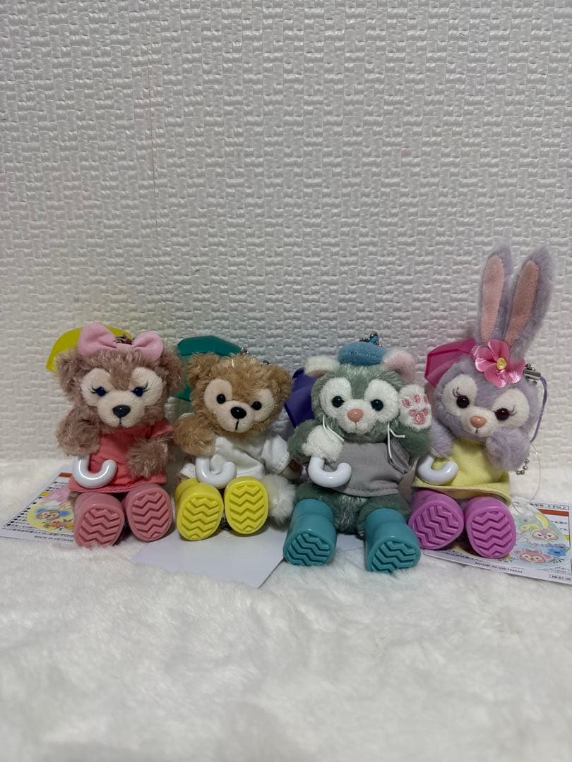 ビューティフルレイニーデイズ　ぬいぐるみストラップ ダッフィー&フレンズのビューティフル・レイニーデイズ☆ぬいぐるみ