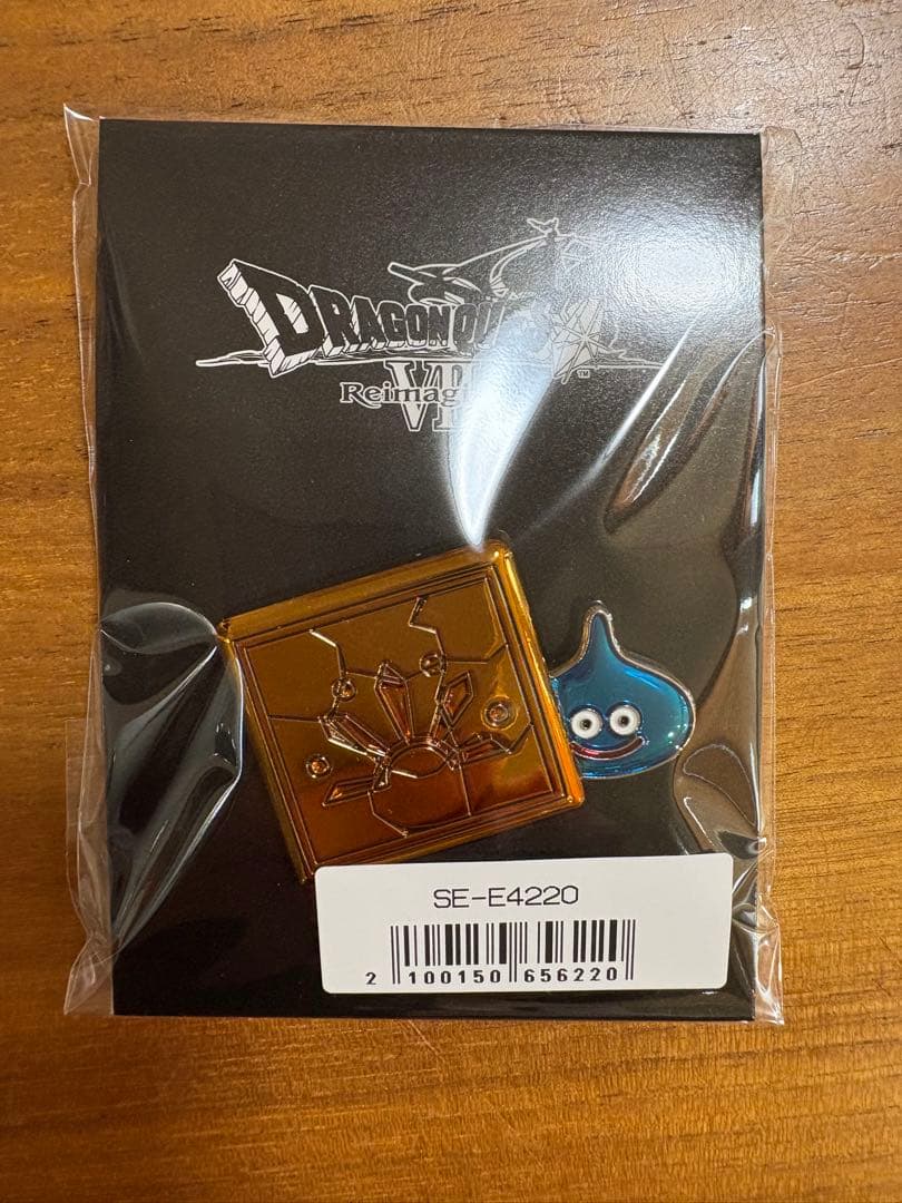 非売品】 ドラゴンクエストⅦ リイマジンド 予約特典 ピンバッジ
