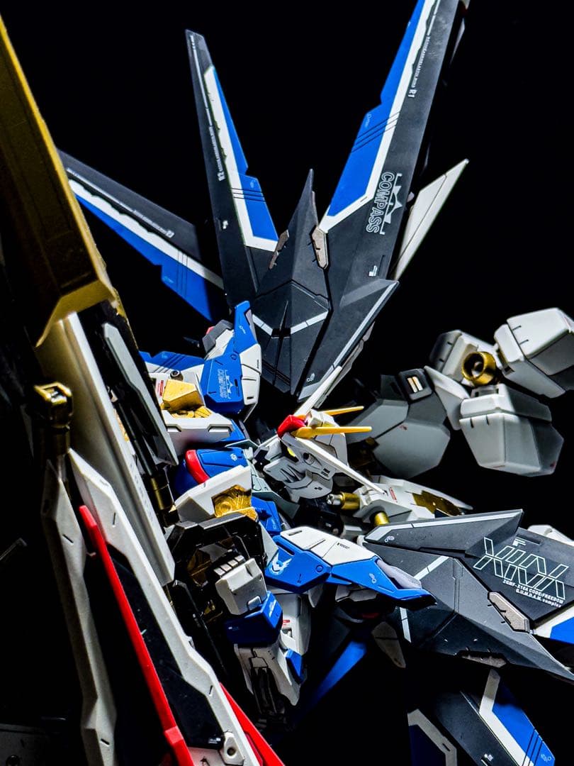 MG1/100 ライジングフリーダムガンダム ゼウスシルエット ミキシング