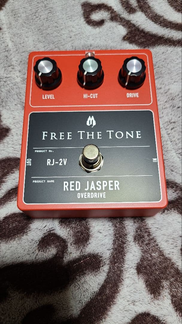 ギター Free The Tone RED JASPER [RJ-2V] Free the tone Red Jasper RJ-2V Overdrive Overdrive, distortion