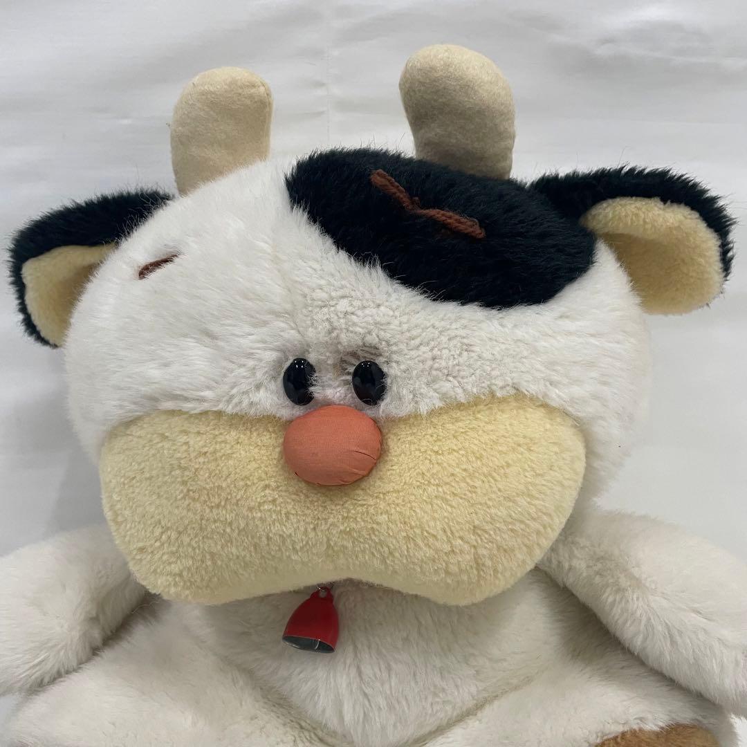 希少品 昭和レトロ オオイケ モーモー 牛 ぬいぐるみ - メルカリ