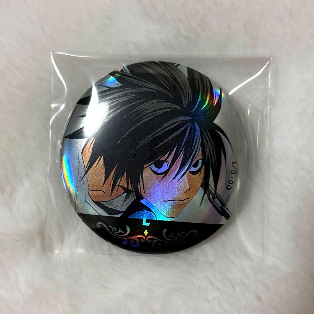 DEATH NOTE デスノート メタル缶バッジ L - メルカリ