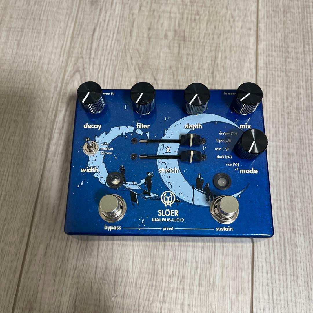 WALRUS AUDIO SLÖER リバーブエフェクター Amazon.com: Walrus Audio SLOER Stereo Ambient Reverb, Blue