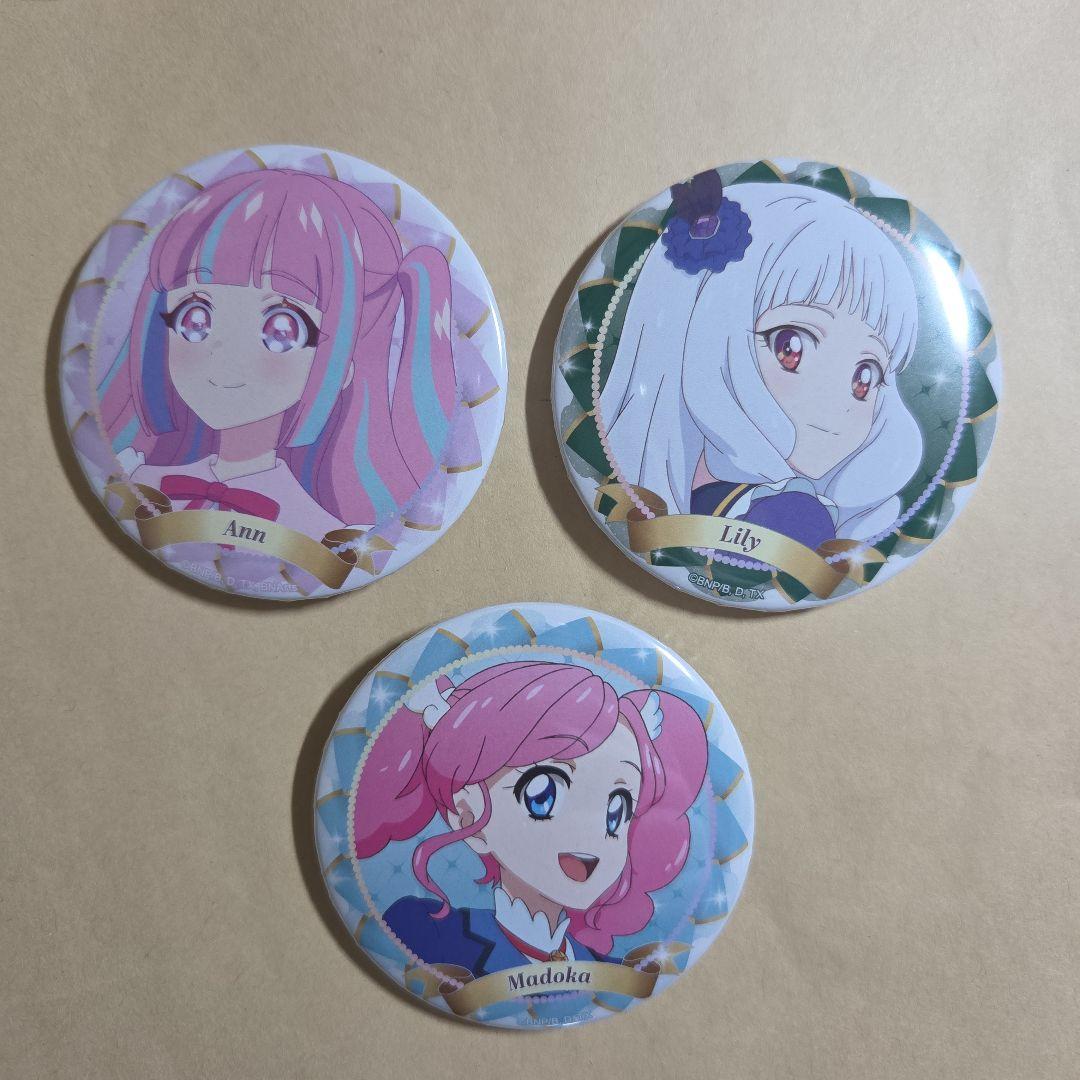 アン リリィ まどか 缶バッジ バースデー アイカツ - メルカリ