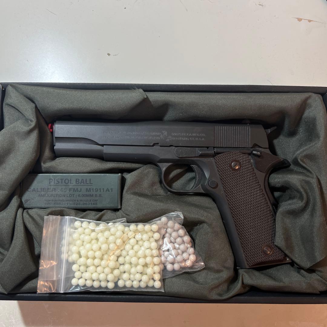 東京マルイM1911A1 コルトガバメント　ガスガン BB弾付き Amazon | 東京マルイ No20 M1911A1 コルトガバメント 18歳以上ガス