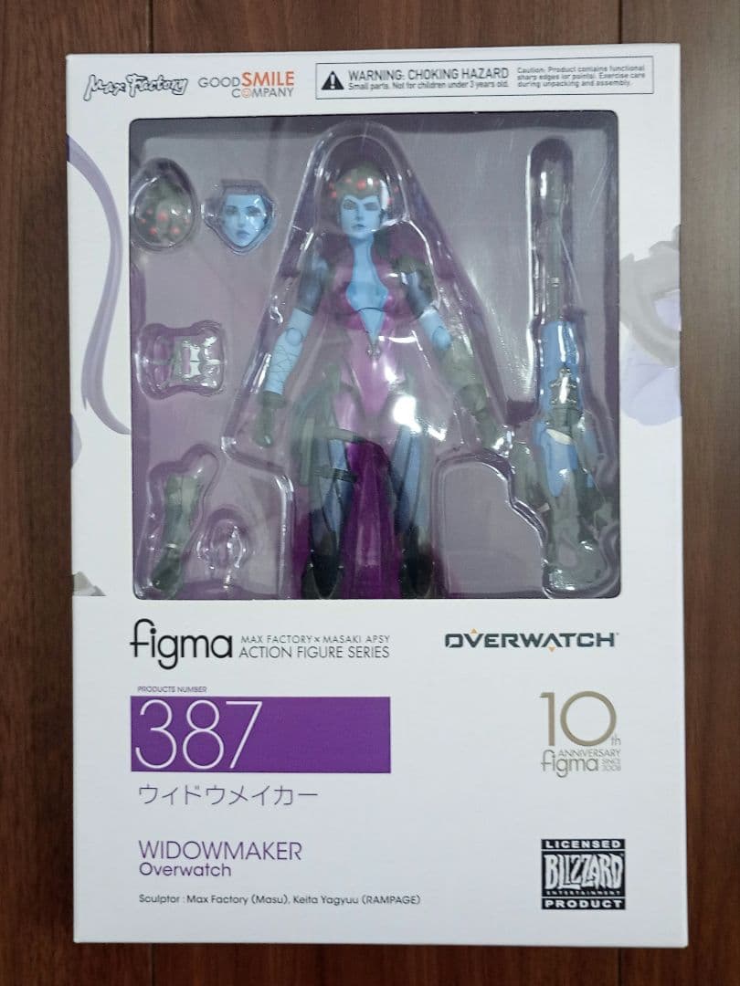 figma ウィドウメイカー Overwatch　欠品パーツ1点あり　送料込 figma オーバーウォッチ ウィドウメイカー[グッドスマイルカンパニー