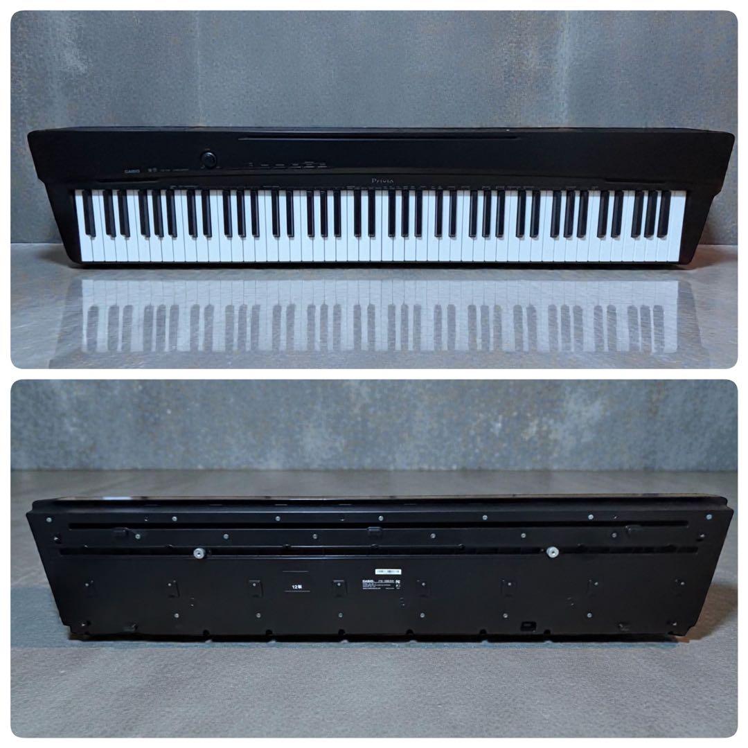本格派入門機】CASIO PX-135 88鍵盤 電子ピアノ ブラック ペダル